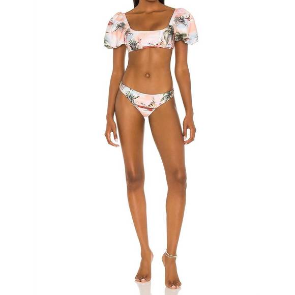 NEW AGUA BENDITA lola luau bikini bottom in multicolor - Picture 4 of 5